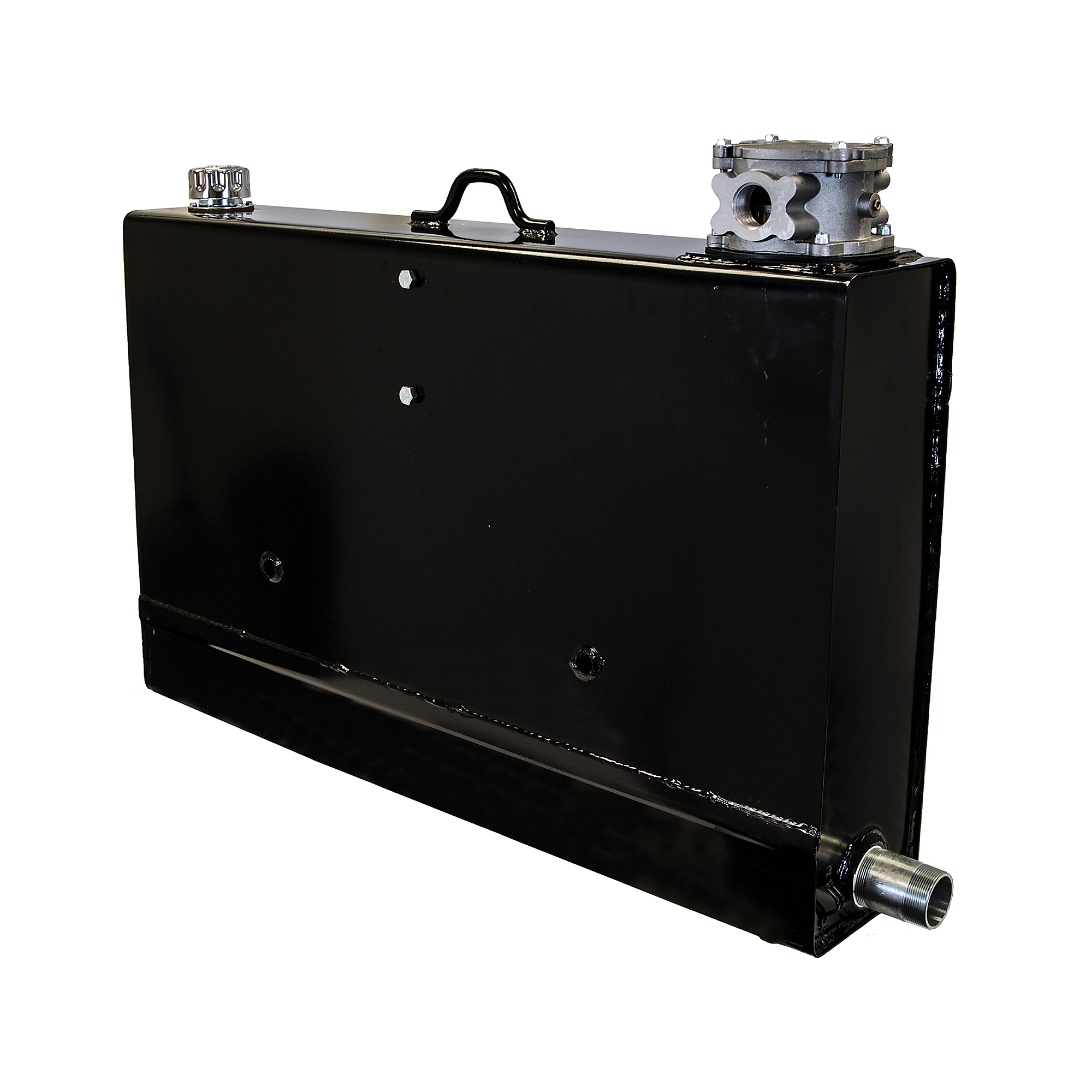 Buyers Products, Reservoir,Hydraulic,36 Gal,Bulkhead, Capacity 36 Gal, Suction Port Size 2 in, Return Port Size Multiple in, Model# BH36SF25